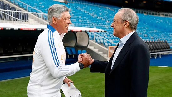 Ancelotti: Florentino Perez has big plans for July