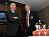 Sweet treat: Sir Alex Ferguson was presented with a special cake by West Brom chairman Jeremy Peace