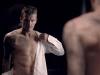 In the cuff ... David Beckham shows off his toned body in advert