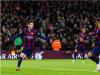 Messi celebrates goal
