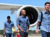 Barcelona and Juventus have both made their way to Berlin ahead of Saturday's eagerly-anticipated Champions League final at the Olympic Stadium.