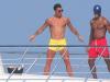 Real Madrid superstar Cristiano Ronaldo was pictured enjoying a yachting holiday with some friends in Saint Trope