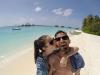 Newlyweds Fabio Borini and his wife Erin were all loved-up on their honeymoon in the Maldives