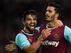 Mauro Zarate and James Tomkins have been in Europa League action with West Ham