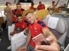 Time for a selfie with Alex Oxlade-Chamberlain, Calum Chambers and Jack Wilshere