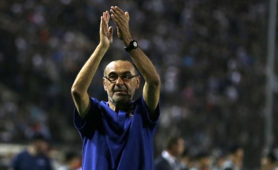 Maurizio Sarri bemoans Chelsea’s wastefulness in front of goal in Greece