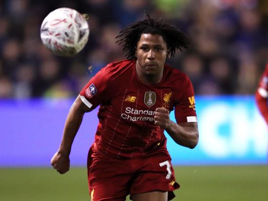 Liverpool left-back Yasser Larouci faces race to be fit for Shrewsbury replay