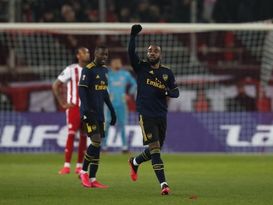 Lacazette leads Arsenal to victory in Greece