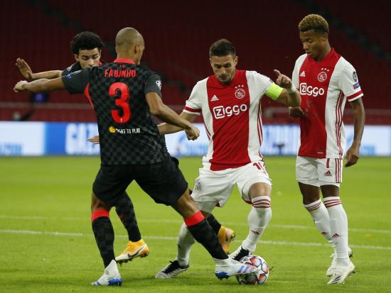 Ajax Amsterdam 0 - 1 Liverpool: Fabinho fills Virgil Van Dijk void superbly as Liverpool win at Ajax