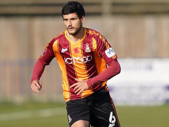 Anthony O’Connor marks his 100th Bradford start with goal in win over Morecambe