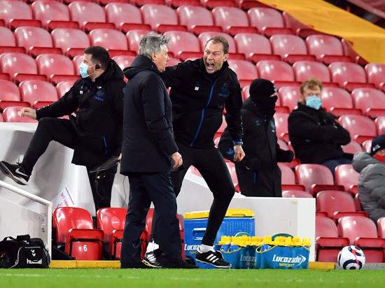 Carlo Ancelotti calls Duncan Ferguson ‘the happiest man’ after Anfield win