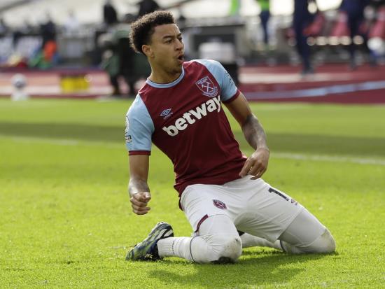 Jesse Lingard back available for West Ham against Arsenal