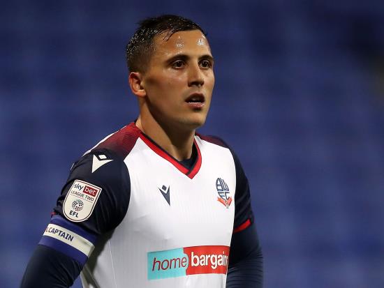 Captain Antoni Sarcevic edging closer to Bolton comeback