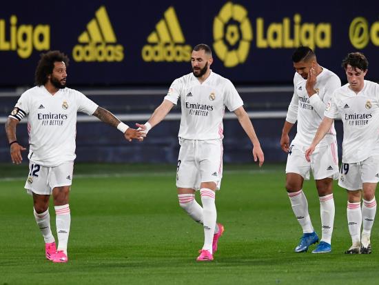 Karim Benzema’s brace helps Real Madrid to LaLiga summit
