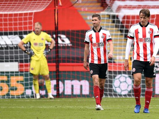 Chris Basham and Sander Berge in contention for relegated Sheffield United