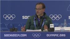 IOC didn't stop Ukrainian athletes wearing arm bands - Adams