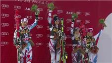 Fenninger wins giant slalom in Sweden