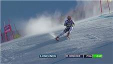 Hirscher closes in on World Cup title in Switzerland