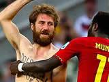  Nazi sympathizer invades pitch during Ghana-Germany game 