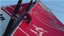 Urgent mast repairs for Dongfeng