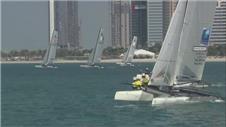 Final day of ISAF Sailing World Cup in Abu Dhabi