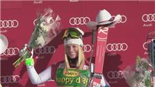 Gut triumphs in Super G at Lake Louise