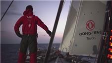 Dongfeng Race Team lead the Volvo Ocean Race