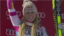 Vonn secures record-equalling 62nd win