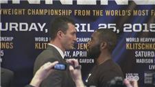 Klitschko and Jennings square up in New York