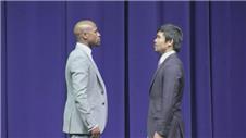 Mayweather and Pacquiao formally announce their fight
