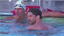 Phelps wins 100m butterfly on return