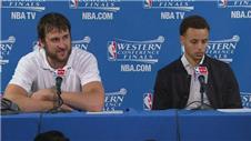 I need a beer to watch Steph Curry - Bogut