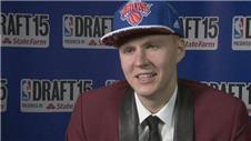Porzingis: 'Knicks NBA draft pleasing'