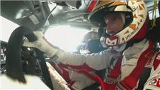 Meeke crashes in Rally Poland practice