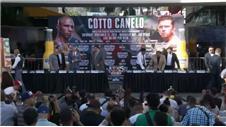 Miguel Cotto and Canelo Alvare on their big fight