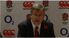 RFU sets out parameters for new England rugby coach