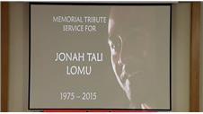 Jonah Lomu remembered at Auckland memorial service