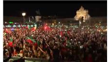 Portugal fans go mad in Lisbon and Paris