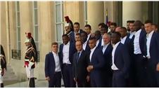 Presidential meeting for France's beaten stars