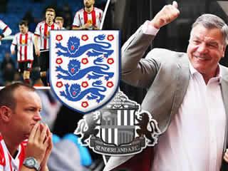  Sam Allardyce favourite to take England job: Sunderland's season could be jeopardy 