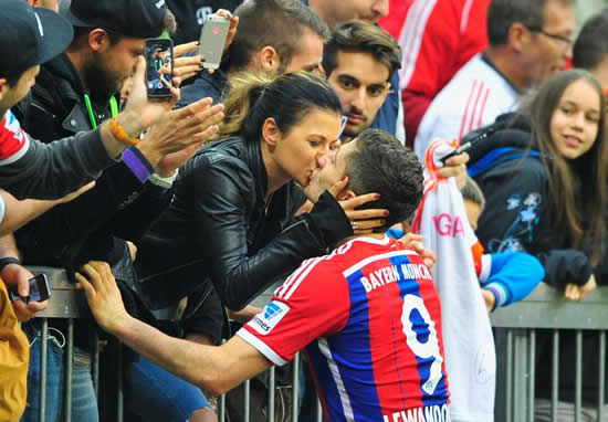 Robert Lewandowski celebrated five-goal Bayern Munich haul with cleaning spree says wife Anna