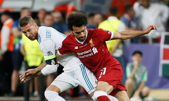 Liverpool's Mohamed Salah rejects Sergio Ramos claim: I never told him it was 'fine'