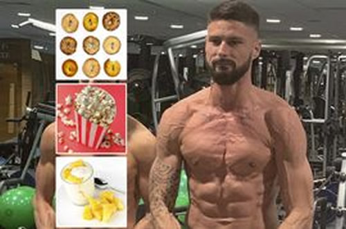 Olivier Giroud's typical daily diet proves how Chelsea star, 34, is still flourishing