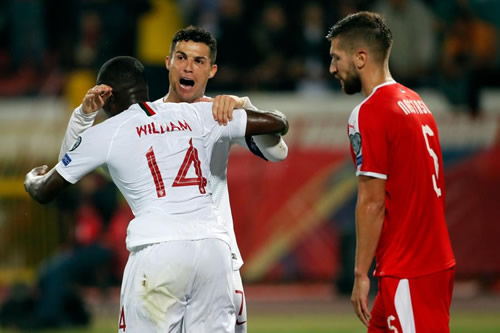 Ronaldo rages after no-goal call denies Portugal win vs. Serbia