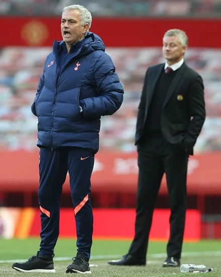 Tottenham boss Jose Mourinho fires Sir Alex Ferguson dig at Man Utd's Ole Gunnar Solskjaer