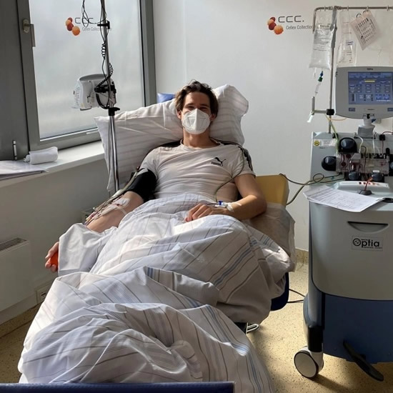 Big-hearted Borussia Dortmund keeper Marwin Hitz donates stem cells to stranger battling leukaemia