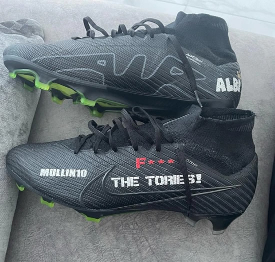 PAULED OVER Wrexham forced to release statement banning star striker Paul Mullin from wearing personalised ‘f*** the Tories’ boots