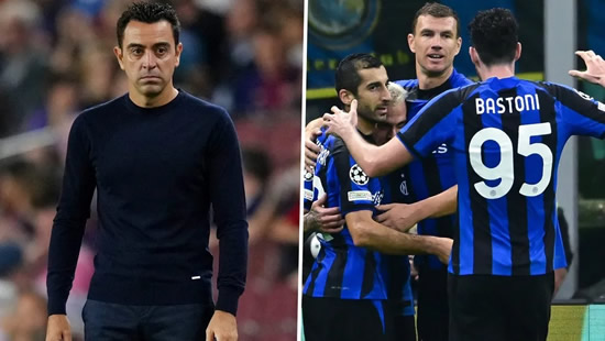 Barcelona OUT of the Champions League! Blaugrana eliminated without kicking a ball as Inter beat Plzen