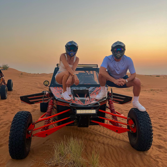 TERRYFIC John Terry and wife Toni relax in infinity pool after enjoying quad bike session on luxury Dubai holiday