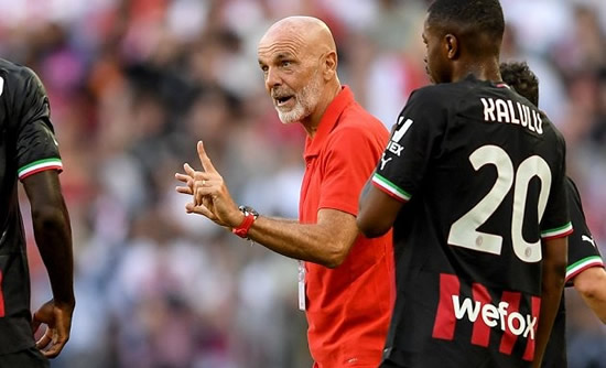 Pioli delighted signing new deal with AC Milan